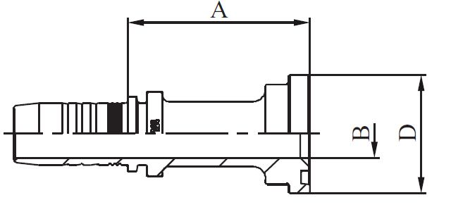 BRIDA ISO SAE  3.000 LIBRAS M23311